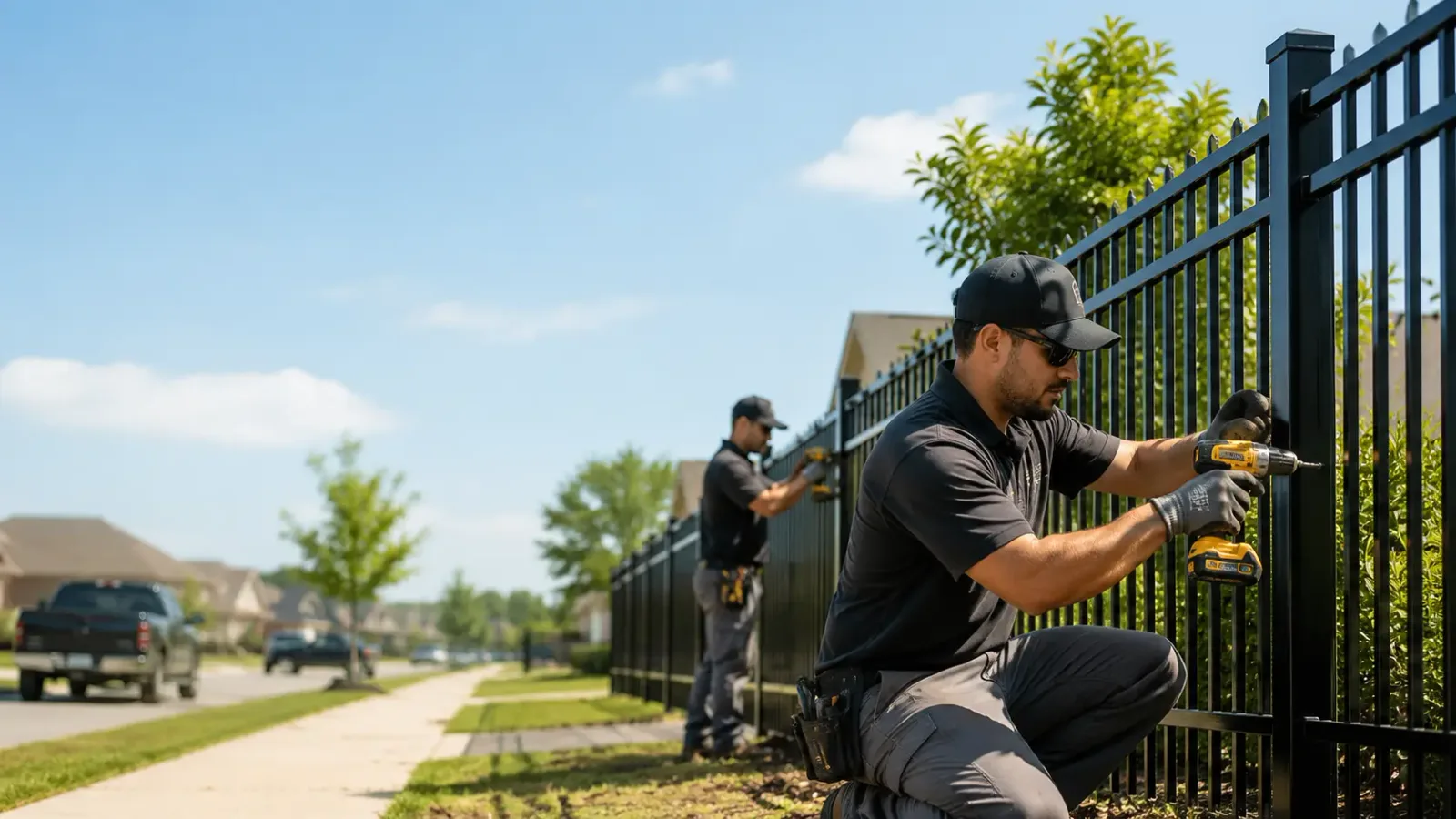 Metal Fence Installation in Houma, LA